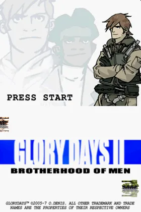 Glory Days 2 (USA) (En,Fr,Es) screen shot title